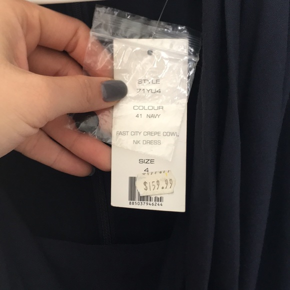 SALE! French Connection Cowl Neck Dress (sz 4) - Picture 4 of 4